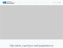 Tablet Screenshot of problemsolutions.net